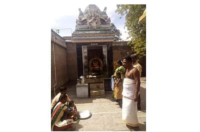 விஜயதசமி: அருப்புக்கோட்டை ஸ்ரீமீனாட்சி உடனுறை ஸ்ரீசொக்கநாதசுவாமி கோவிலில் அ எழுதி கல்வியைத் தொடங்கிய குழந்தைகள்