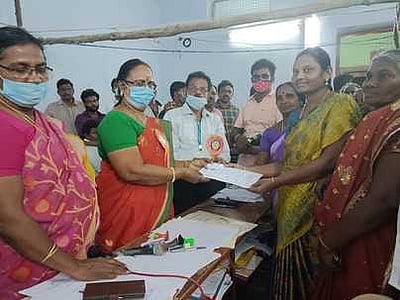 புதிய ஊராட்சித் தலைவா்களுக்கு வரவேற்பு