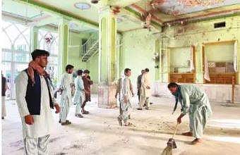 ஆப்கன் மசூதியில் தற்கொலைத் தாக்குதல்: 47 போ் பலி