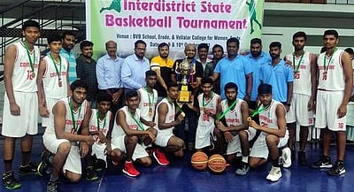 மண்டல அளவிலான கூடைப்பந்து போட்டி: கோவை அணிகள் முதலிடம்