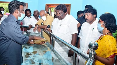 சாத்தனூரில் கல்மர விளக்க மையம் தொடக்கம்