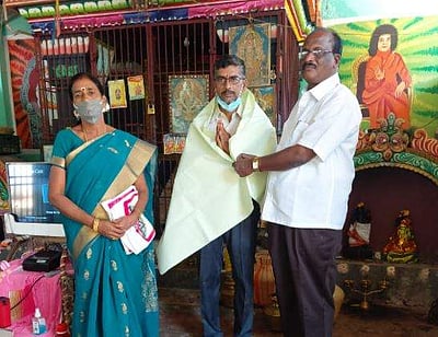 சீர்காழி அரசுப்பள்ளி ஆசிரியருக்கு தலைமைச் செயலாளர் இறையன்பு பாராட்டுக் கடிதம்