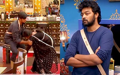 அபிஷேக் காலில் விழும் தாமரை: சின்ன பொண்ணா ? தாமரையா ? குழப்பத்தில் போட்டியாளர்கள்