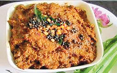 பிரண்டைத் துவையல் 