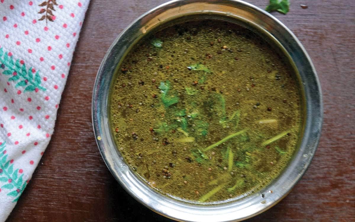 பிரண்டை ரசம்