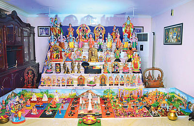 கொலு: எம்.எஸ். வாழ்க்கை!