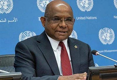 இந்திய தடுப்பூசி செலுத்தி கொண்ட ஐநா பொதுச் சபை தலைவர்