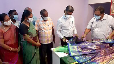 கோ-ஆப் டெக்ஸில் தீபாவளி சிறப்பு விற்பனை தொடக்கிவைப்பு