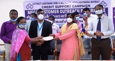 500 பயனாளிகளுக்கு ரூ.40 கோடி கடனுதவி