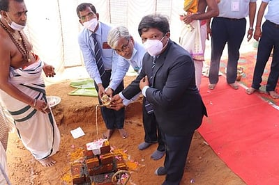 தூத்துக்குடி விமான நிலையத்தில் ரூ. 195 கோடியில் புதிய பயணிகள் முனையம் அமைக்கும் பணி தொடக்கம்