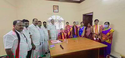 ராணிப்பேட்டை மாவட்ட ஊராட்சிக் குழுத் தலைவராக ஜெயந்தி திருமூர்த்தி தேர்வு