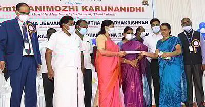 தூத்துக்குடி மாவட்டத்தில் நிகழாண்டில் ரூ. 766 கோடி கடனுதவி: கனிமொழி எம்.பி. தகவல்