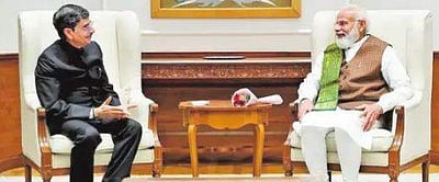 பிரதமருடன் தமிழக ஆளுநா் சந்திப்பு