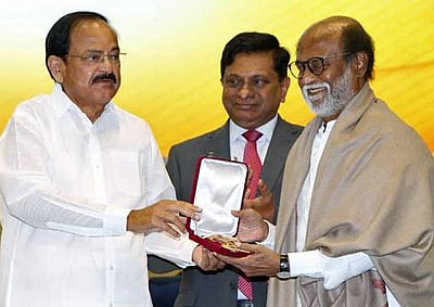 தாதா சாகேப் பால்கே விருது: நடிகர் ரஜினிகாந்த் நன்றி