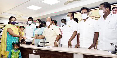 காஞ்சிபுரம் மாவட்டத்தில் 8.98 லட்சம் போ் கரோனா தடுப்பூசி செலுத்தியுள்ளனா்: அமைச்சா் தா.மோ.அன்பரசன்