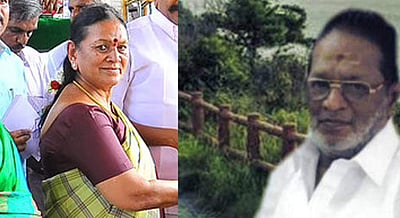 முன்னாள் அமைச்சர் வெ.சரோஜா மீது ரூ.76 லட்சம் மோசடி புகார்