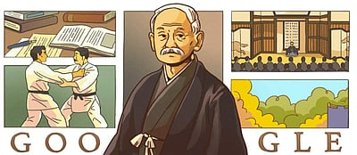 'ஜூடோ'வின் தந்தை கனோ ஜிகோரோவின் பிறந்தநாள்: கௌரவித்த கூகுள்!