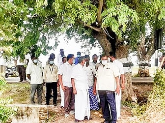 குடவாசல் கல்லூரிக்கு புதிய இடம்: கல்லூரி இயக்கக தஞ்சை மண்டல இணை இயக்குநா் ஆய்வு