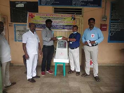 திருக்குவளை அரசு மருத்துவமனைக்கு ஆக்சிஜன் செரிவூட்டி