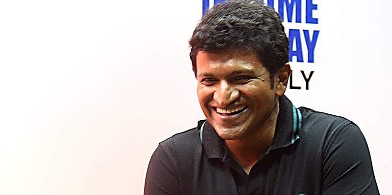 Puneeth Rajkumar With Tea Add Puneeth Rajkumar
