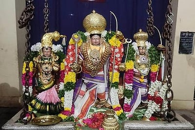 கோதண்டராமா் கோயிலில் ஊஞ்சல் உத்ஸவம்