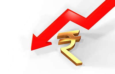 ரூபாய் மதிப்பு சரிவு: 1 டாலர் - ரூ. 95.71! 8 காசுகள் சரிவு!