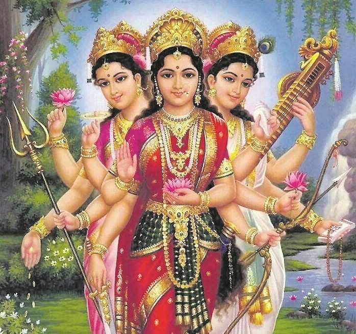 மலைமகள் அலைமகள் கலைமகள் அருளும் நவராத்திரி!