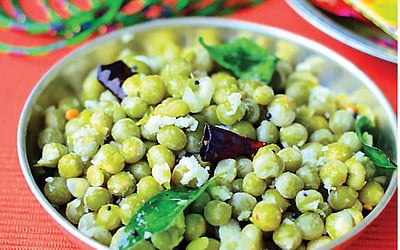 பச்சைப்பட்டாணி சுண்டல்