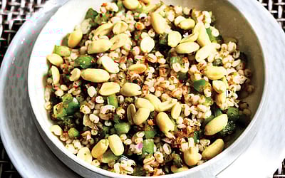 பார்லி வேர்க்கடலை சுண்டல் 