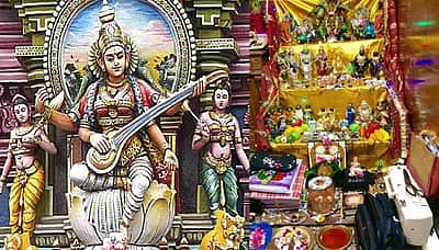சரஸ்வதி ஸ்தாபனம்: குழந்தைகள் படிப்பில் சிறக்க நவராத்திரியில் சரஸ்வதியை வரவேற்போம்!