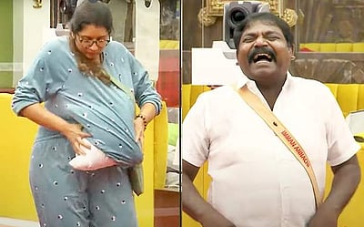 இமான் அண்ணாச்சி போல் நடித்துக்காட்டி பிக்பாஸ் வீட்டை கலகலப்பாக்கிய பிரியங்கா