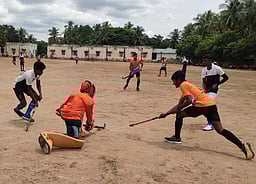 மணப்பாறையில் மாநில ஹாக்கி போட்டி தொடக்கம்