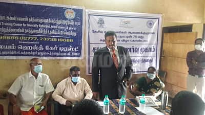 கூத்தாநல்லூர்: மாற்றுத்திறனாளிகளின் குறைகளை தீர்க்க சட்டம் தயாராக உள்ளது- நீதிபதி பேச்சு