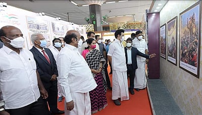 விடுதலைப் போரில் தமிழகம்: புகைப்படக் கண்காட்சியை திறந்து வைத்தார் முதல்வர்