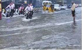 heavy rain