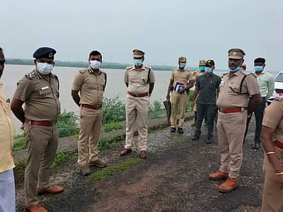 கொள்ளிடம் ஆற்றங்கரைகளில் ஏடிஜிபி நேரில் ஆய்வு 