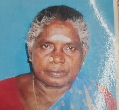 அறுந்து விழுந்த மின்கம்பியை மிதித்து பெண் வியாபாரி பலி