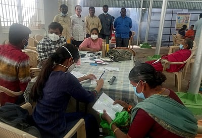 ஒட்டன்சத்திரத்தில் இலவச கண் பரிசோதனை முகாம்