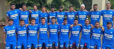 ஜூனியா் ஹாக்கி உலகக் கோப்பை: விவேக் சாகா் பிரசாத் தலைமையில் இந்திய அணி