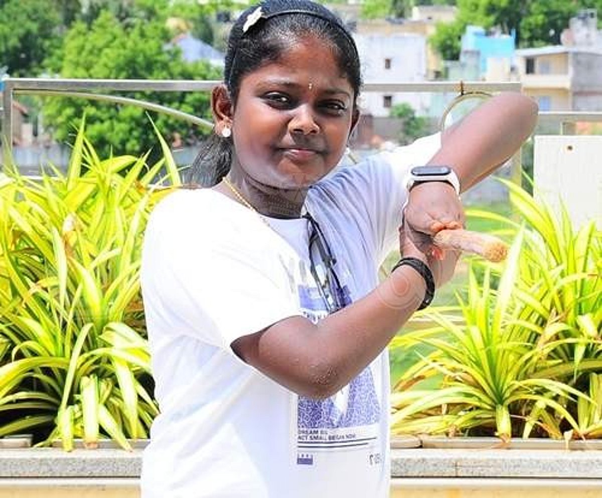 சிலம்பச் சுட்டி டாக்டர் சுகித்தா!