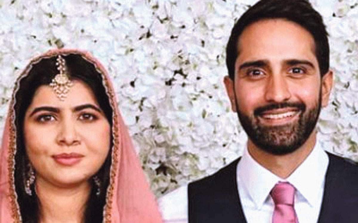 திருமண பந்தத்தில் இணைந்த மலாலா!