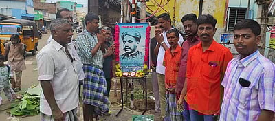 மானாமதுரை, திருப்புவனம் பகுதிகளில்  வ.உ.சி. குருபூஜை விழா