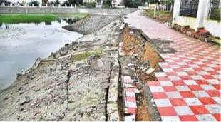புனரமைத்த சில நாள்களில் சேதமடைந்த குளங்கள்