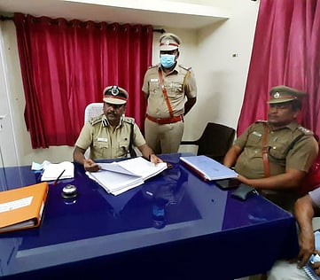 காங்கயம் காவல் நிலையத்தில் டி.ஐ.ஜி. ஆய்வு