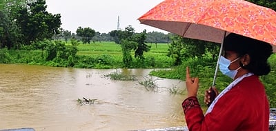 தொடா் மழை: பெரம்பலூா் மாவட்டத்தில் 12 கிராமங்களுக்கு வெள்ள அபாய எச்சரிக்கை