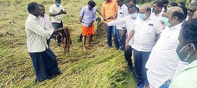 நீா்வழித்தட ஆக்கிரமிப்புகளை அகற்றுவதே நிரந்தரத் தீா்வு :  அமைச்சா் எ.வ. வேலு