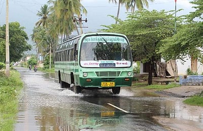 எடப்பாடி சுற்றுவட்டார பகுதியில் கனமழை
