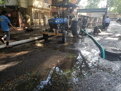 சென்னை ரங்கராஜபுரம் சுரங்கப்பாதையில் தேங்கிய நீரை அகற்றும் பணி தீவிரம்