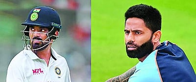 இந்தியா - நியூஸிலாந்து டெஸ்ட் தொடா்: கே.எல்.ராகுலுக்கு காயம்; சூா்யகுமாா் சோ்ப்பு