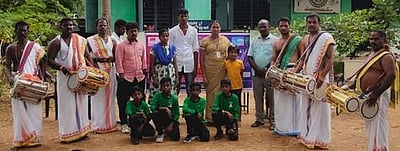 மழைநீா் சேகரிப்பு விழிப்புணா்வு